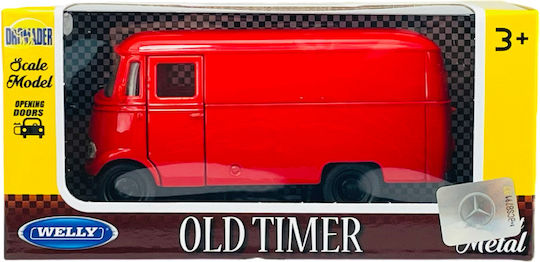 Welly Old Timer Mercedes-Benz L319 Roșu 1:34 43755