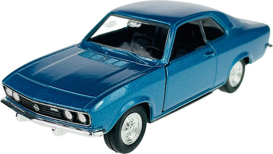 Welly 1970 Opel Manta A Albastru 1:34 43814