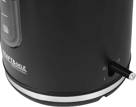 Kraft & Dele Fierbător De Apă 1.7lt 2200W Negru