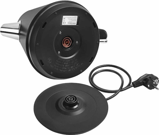 Kraft & Dele Βραστήρας 1.7lt 2200W Μαύρος
