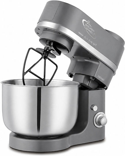 Zelmer Кухненски робот 1800W с Неръждаем Казан 4.5lt Сив