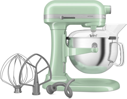 Kitchenaid Artisan Mixer Planetar 375W cu Bol din Inox 5.6lt Verde