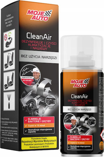Moje Auto Car Air Freshener Spray Black 150ml