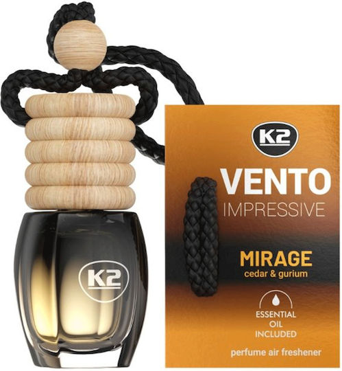 K2 Car Air Freshener Pendand Liquid Vento 8ml