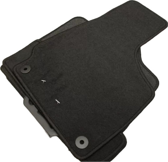 Petex Set of Front and Rear Mats 4pcs for Audi TT 2006-2014 Black