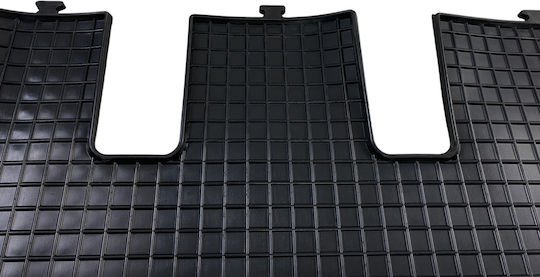 Petex Vordere Matten 2Stück aus Gummi für Ford Tourneo / Transit Custom 2012+ Schwarz
