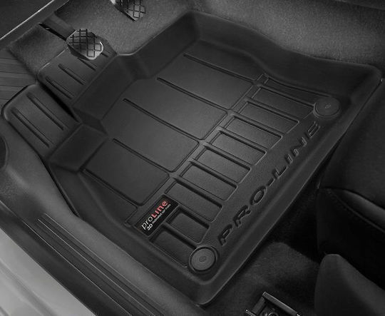 Frogum Satz Vorder- und Hintermatten 4Stück aus Gummi für Hyundai Tucson 2020 Schwarz