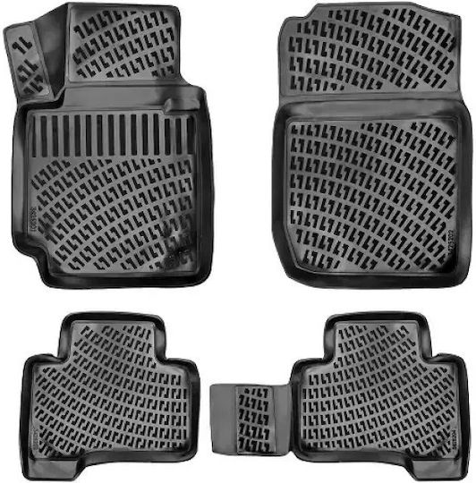 Umbrella Set Covorașe Față și Spate 4buc din Furtun pentru Suzuki Vitara / Grand Vitara 2005-2015 Negre