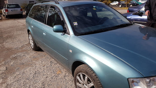 Heko Satz Windabweiser Vordere und Hintere Dark Fime für Audi A6 4Stück