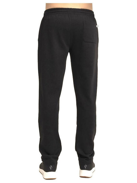 Sweatpants Without Elastic Black