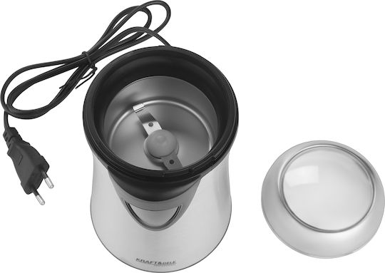 Kraft & Dele Râșniță Electrică de Cafea 300W cu Capacitatea de 60gr