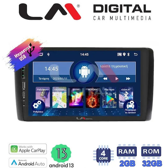 LM Digital Car Audio System for Nissan Leaf 2009 > 2017 Bluetooth USB Wi-Fi GPS Apple CarPlay Android Auto