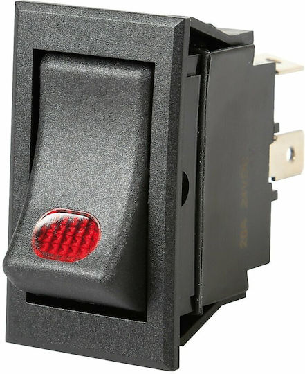 Lampa Ein/Aus-Schalter Auto 12V Universal Rot