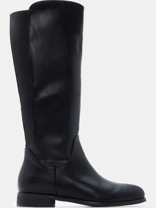 Wildleder Damenstiefel Schwarz