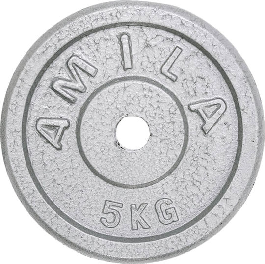 AMILA Δίσκος Μεταλλικός 1 x 5kg Φ28mm