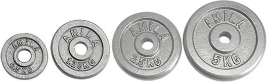 AMILA Δίσκος Μεταλλικός 1 x 5kg Φ28mm
