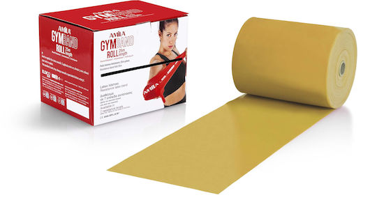 AMILA Resistance Band Very Hard Gold 25m 25m