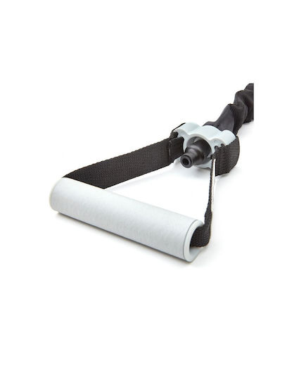 Reebok Resistance Band Gymtube with Handles Black Level 3 1.56m