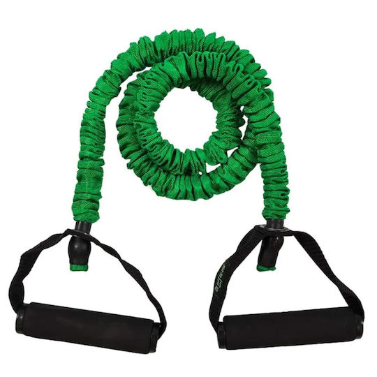 Liga Sport Resistance Band Gymtube Moderate with Handles Green