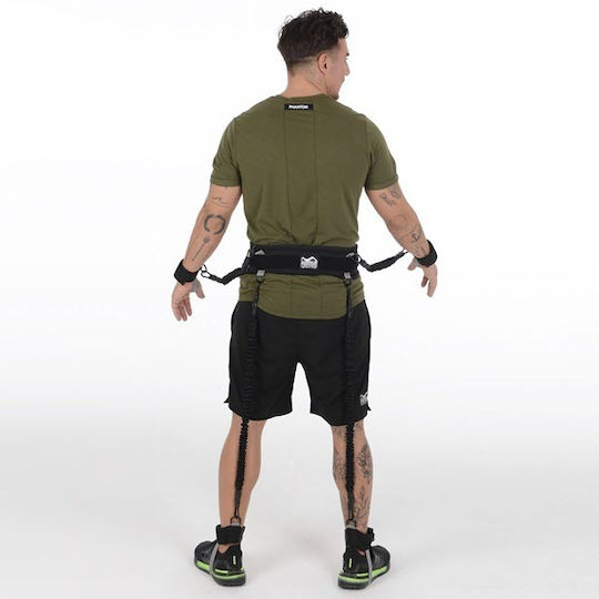 Phantom Resistance Trainer Benzi Elastice De Rezistență Module 1 Bucăți Negre