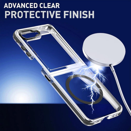 Orso Crystal Back Cover Σιλικόνης Διάφανο (Galaxy Z Flip)