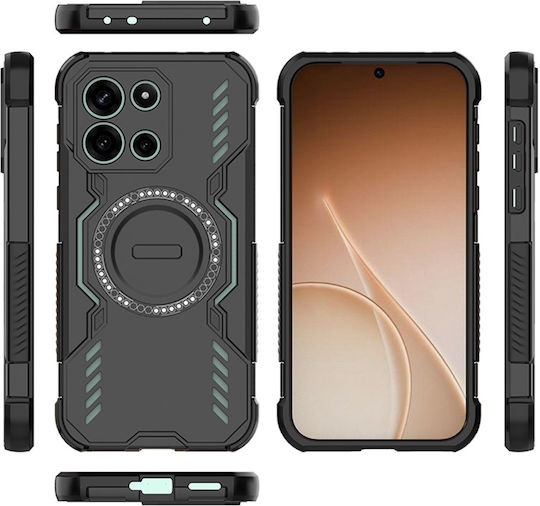 Techsuit Handyhülle Kunststoff Schwarz (OnePlus Nord 6)