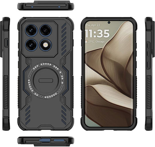 Techsuit Задна Корица Пластмаса Черна (Motorola Edge 70 Pro)