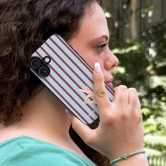 Sonique Stripe Stories Series Mobile Phone Case Motorola Edge 50 Fusion 5G Clock It