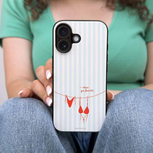 Sonique Stripe Stories Series Case Motorola Edge 50 Neo 5g Edge 60 Neo 5g Let's Dive