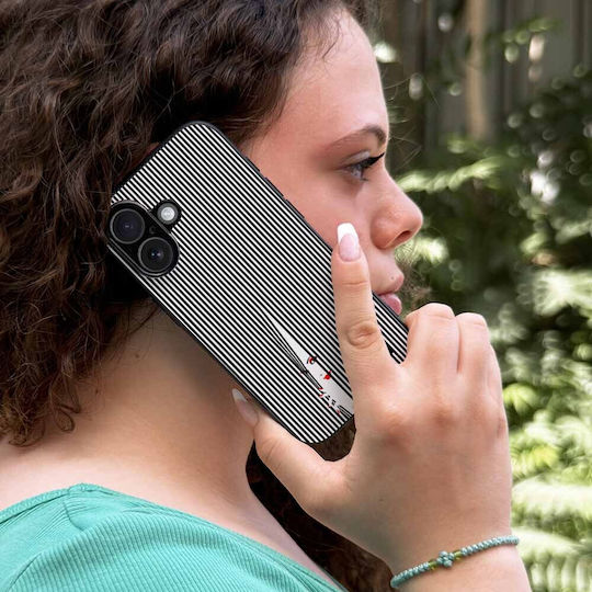 Sonique Stripe Stories Series Case Motorola Moto G32 Eye On You Black