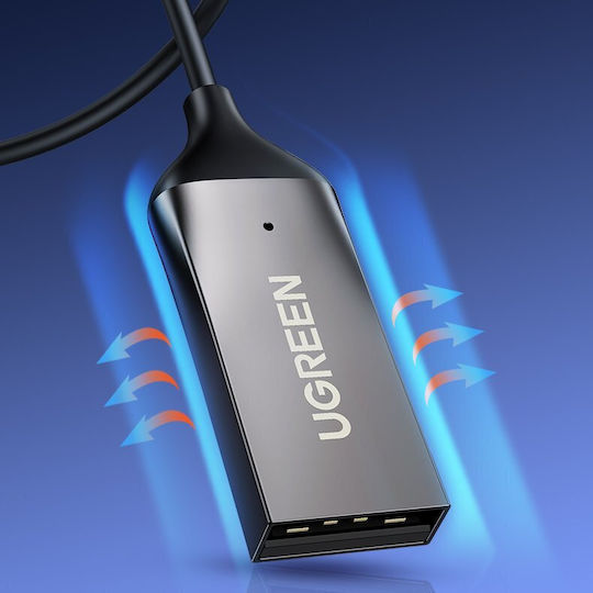Ugreen CM309 Bluetooth Автомобилен за Таблото (AUX / Аудиоприемник / с USB Порт за Зареждане)