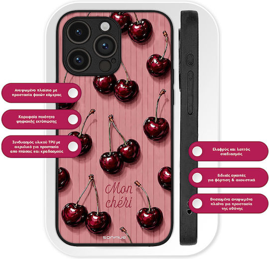 Sonique Stripe Stories Series Handyhülle Motorola Moto G73 5G Mon Cheri