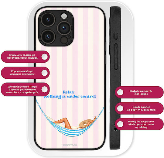 Θήκη Sonique Stripe Stories Series Motorola Moto G55 5g Αιώρα
