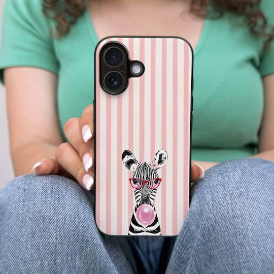 Husă Sonique Stripe Stories Series Motorola Moto G75 5g Zebra – Gumă de Mestecat