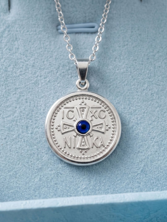 Necklace Constantine Talisman Made Of Silver