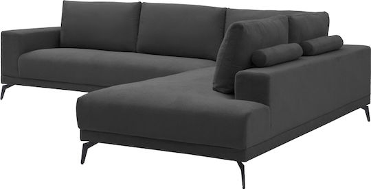 Selio Corner Couch with Left Corner Anthracite 300x240x100 cm
