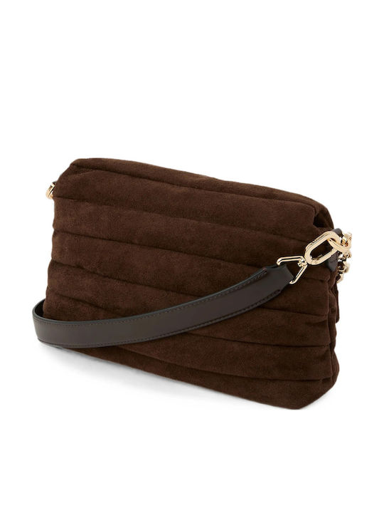 Women's Flap Bag Suede Tobacco