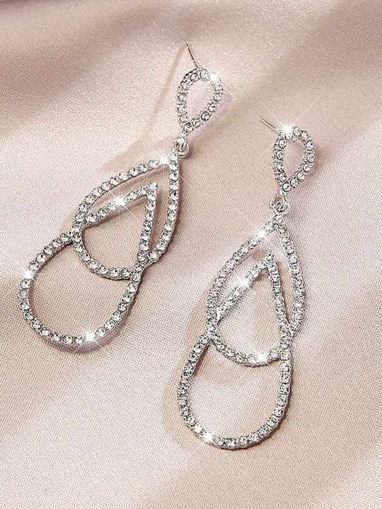 Ohrringe Hängend mit Diamant Ohrringe Hängend mit Diamant