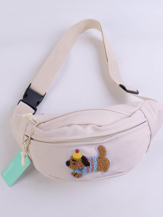 Kids Bum Bag White