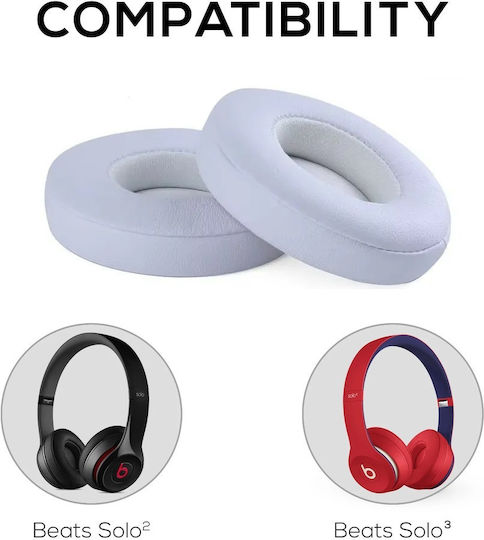 Beats Ανταλλακτικά Earpads SON-BEATSSOLO3-WHPU Λευκά