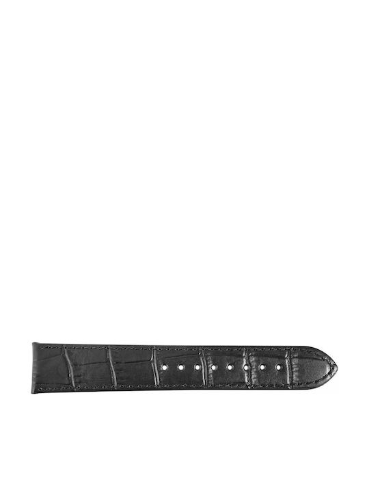 New Era Lederriemen Schwarz 40mm