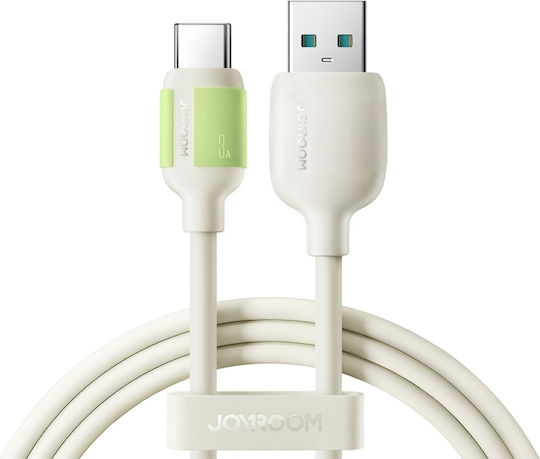Joyroom Cablu USB-C tată - USB-A 30W Bej 2m S-A53 3A