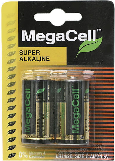 Megacell Alkaline-Batterien C 1,5V 24 Stück