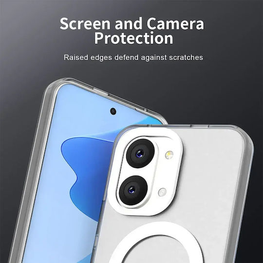 Orso Magcase Back Cover Plastic / Silicone White for Poco X8 Pro Max