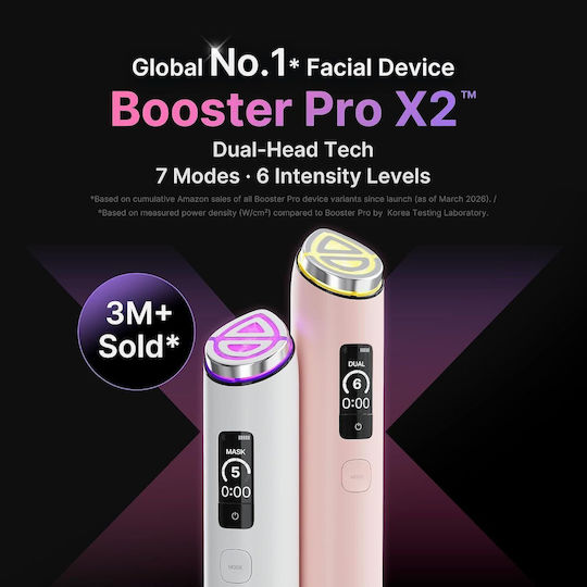 Medicube Age-R Booster Pro X2 Dispozitiv de Fototerapie Facială Roz