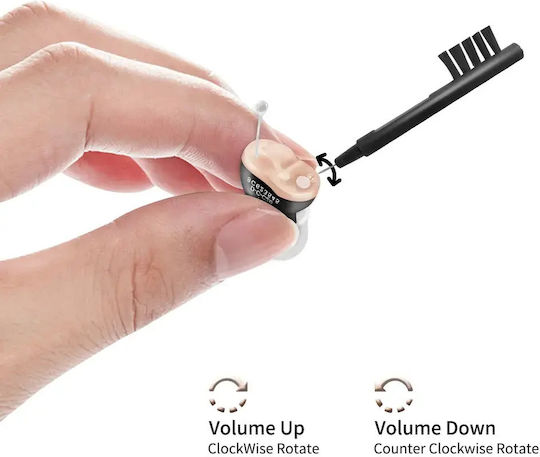 Kalaxio Set T1 Digital Invisible Hearing Aids CIC In-Ear 123db