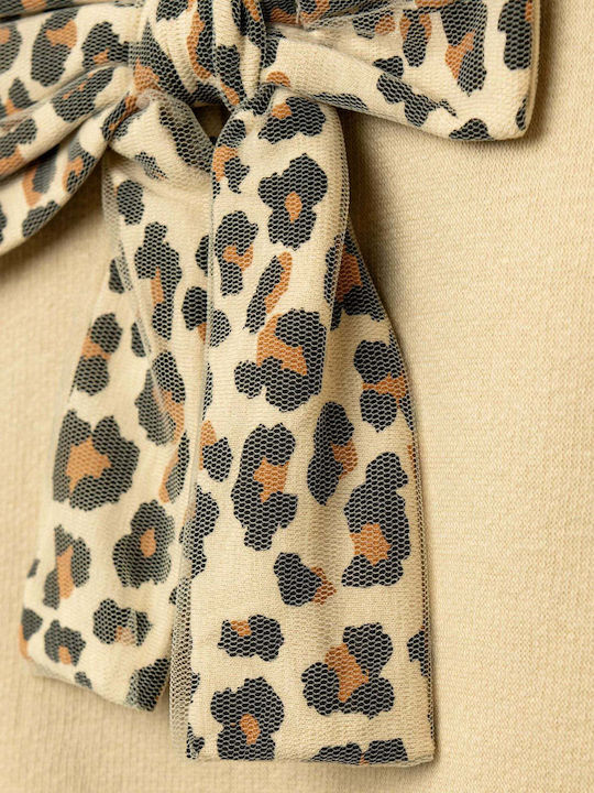 Funky Kinderbekleidungssets mit Leggings Winter 2Stücke Beige Schwarz Funky Kinderbekleidungssets mit Leggings Winter 2Stücke Beige Schwarz