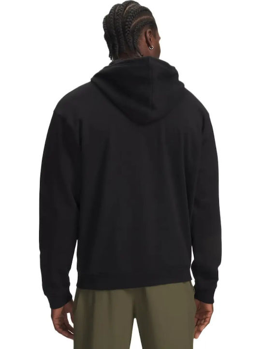 Under Armour Rival Φούτερ Μαύρο με Κουκούλα