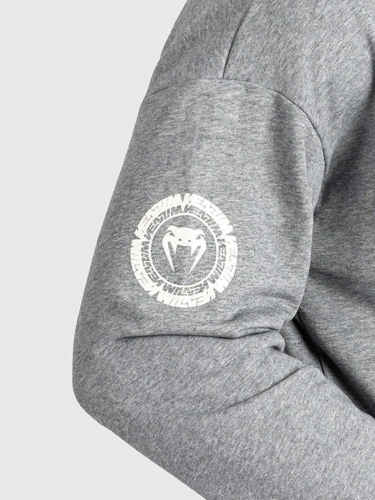 Hooded Sweatshirt Khaki - Light Grey