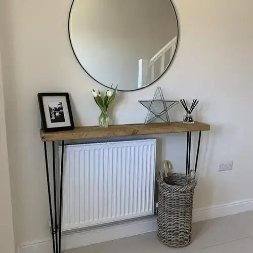 Consolă Metalică Maro L90xl20xÎ85cm